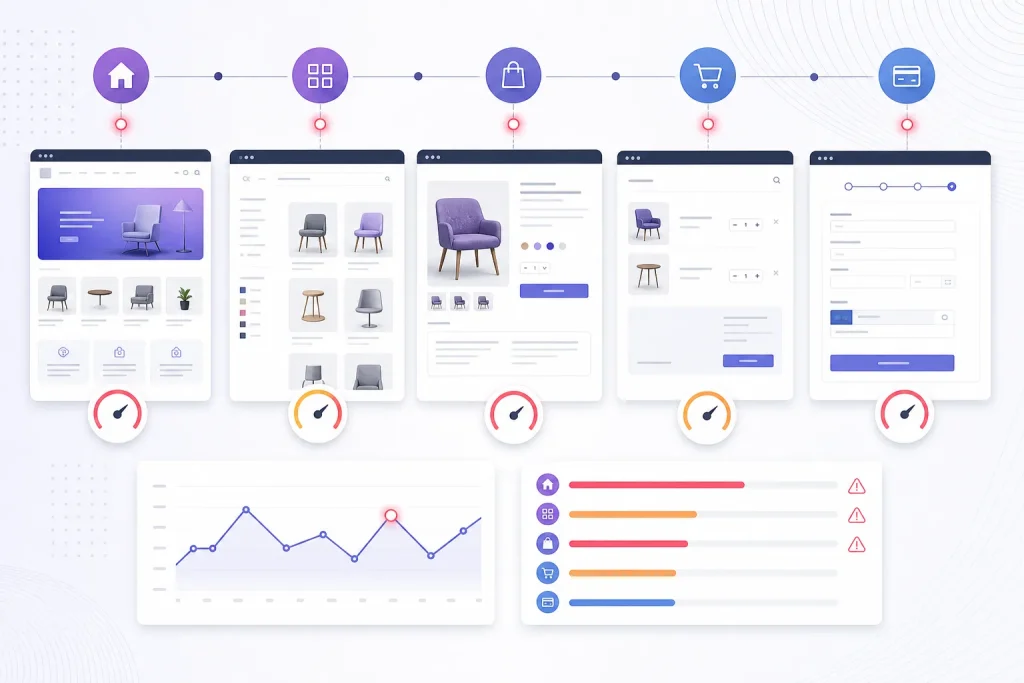 Loja WooCommerce lenta: como identificar se o problema está no carregamento, no checkout ou na experiência de compra