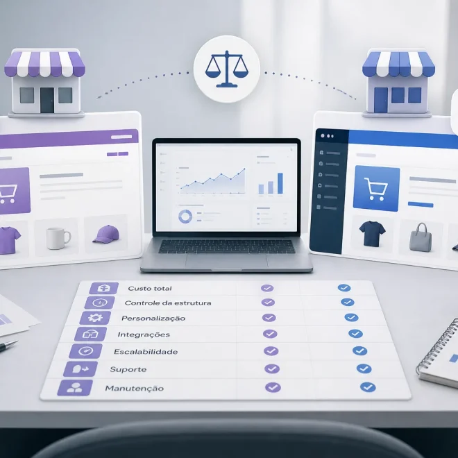 WooCommerce ou Nuvemshop: como escolher a melhor plataforma para sua loja virtual